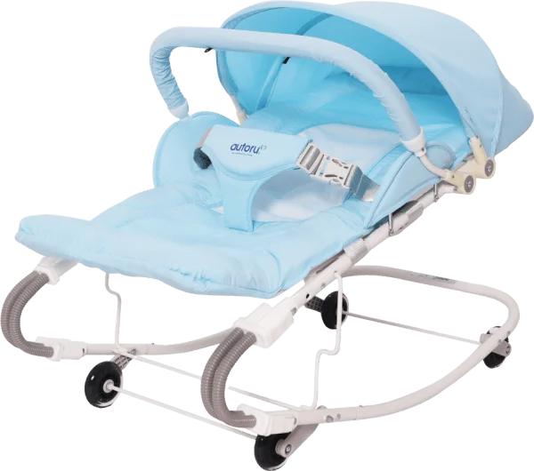 Xe nhún ăn bột có mui Autoru FCF2-M (Xanh Mint)