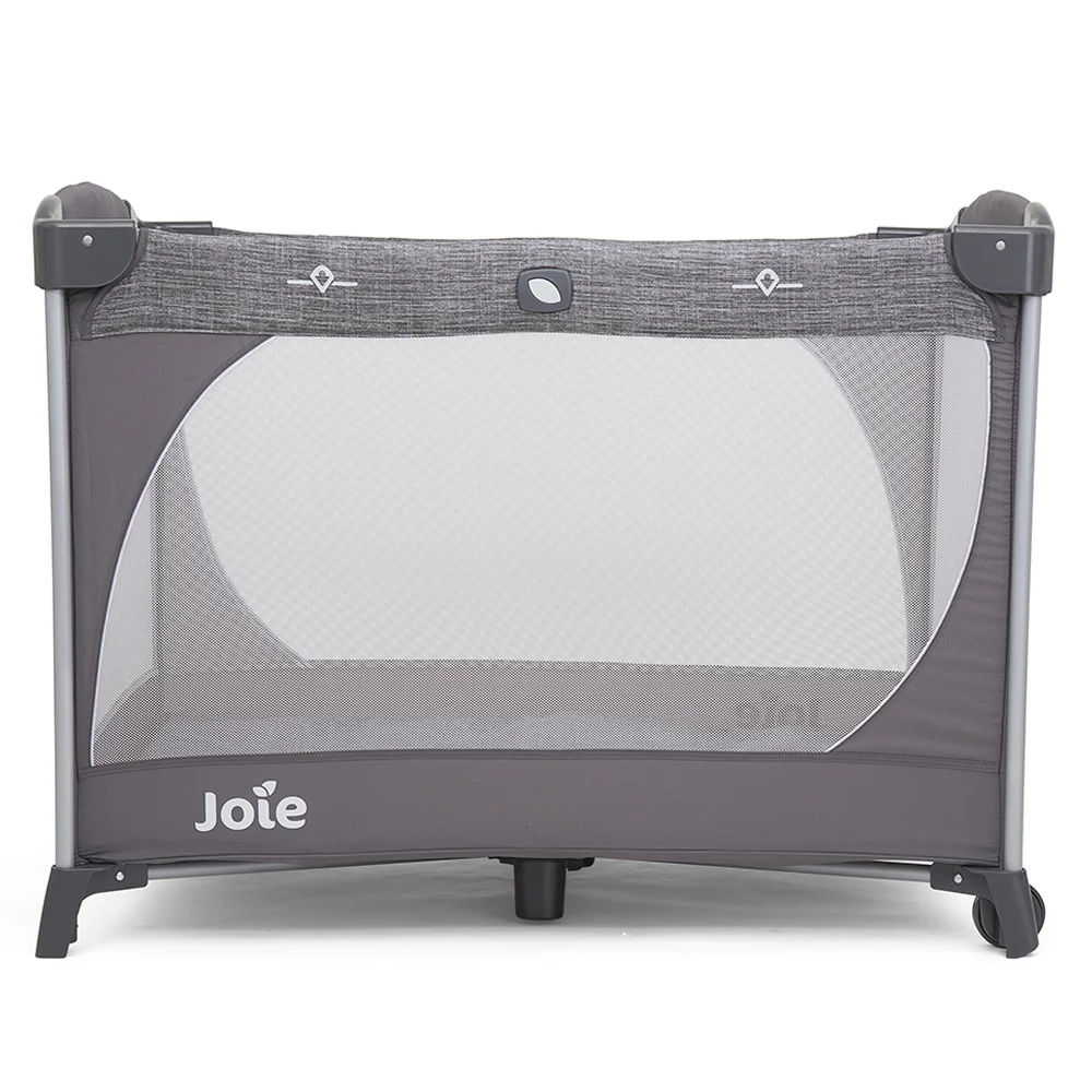 Giường cũi trẻ em Joie Commuter Change & Snooze Linen Gray