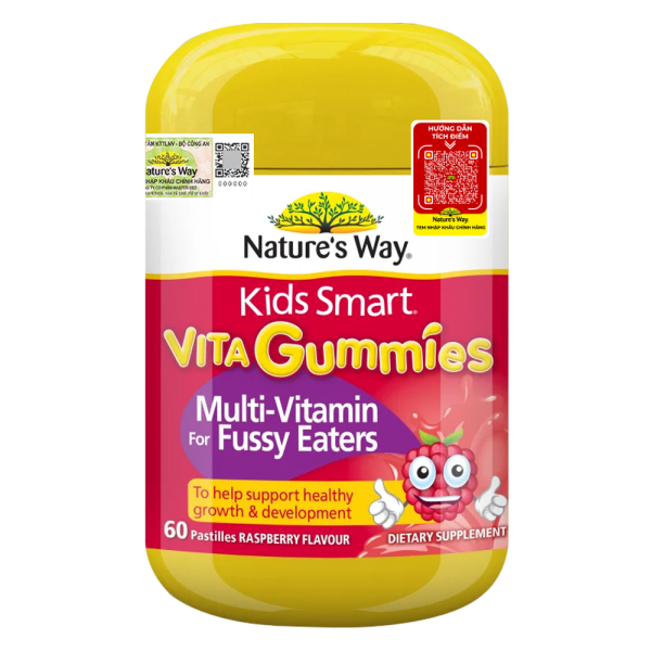 Nature's Way Kids Smart Vita Gummies Multi Vitamin for Fussy Eaters