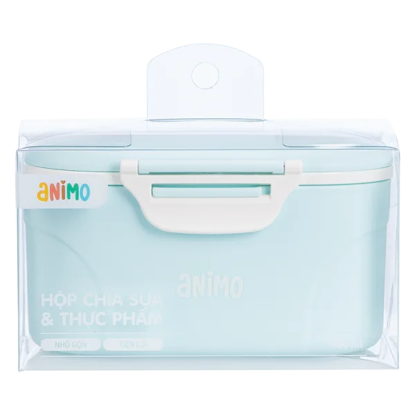 Hộp chia sữa Animo 400ml (xanh, XTQ6332, TJJ)