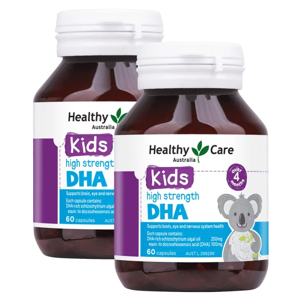 Combo 2 Viên uống bổ sung DHA cho bé Healthy Care
