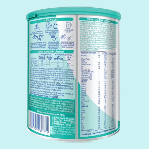 Sữa Nan Optipro PLUS 2 800g, với 5HMO, sản xuất tại Thụy Sỹ (6-12 tháng)