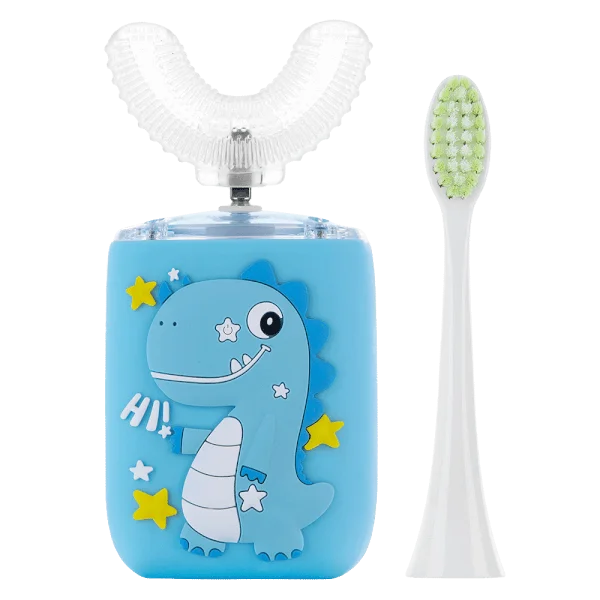 Bàn chải điện chữ U Animo (Xanh, GH-TR858)