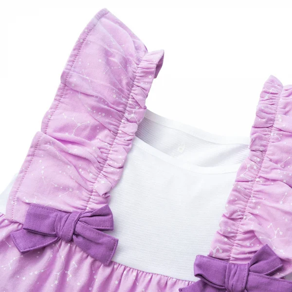 Đầm bé gái BST Gấu ngọt ngào Animo BH423001 (6M-6Y,Tím)