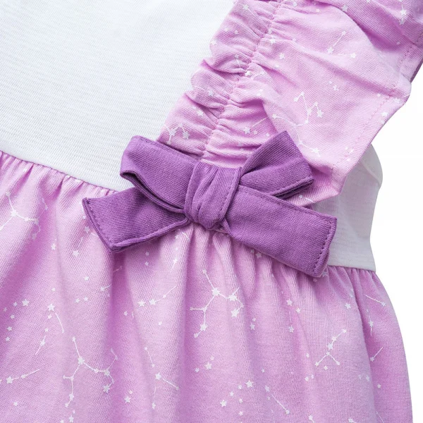 Đầm bé gái BST Gấu ngọt ngào Animo BH423001 (6M-6Y,Tím)