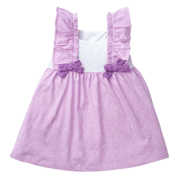 Đầm bé gái BST Gấu ngọt ngào Animo BH423001 (6M-6Y,Tím)