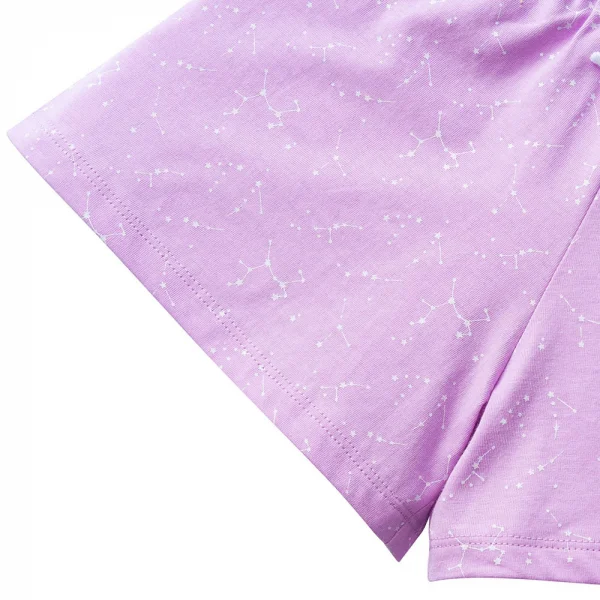 Bộ bé gái ngắn BST Gấu ngọt ngào Animo BH423004 (6M-6Y,Trắng)