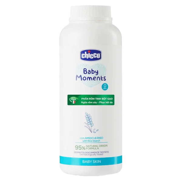 Phấn Rôm Tinh Bột Gạo Chicco 150g