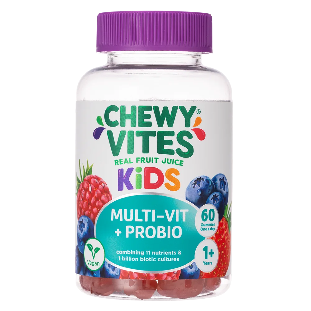 Thực phẩm bổ sung CHEWY VITES KIDS MULTI-VIT + PROBIO