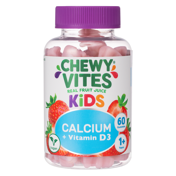 Combo 3 Thực phẩm bổ sung CHEWY VITES KIDS CALCIUM VITAMIN D3