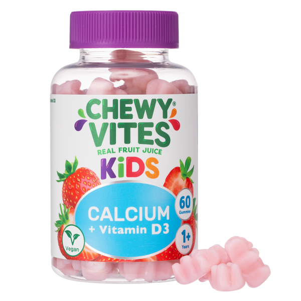 Combo 1 Thực phẩm bổ sung CHEWY VITES KIDS CALCIUM VITAMIN D3 và 1 Thực phẩm bổ sung CHEWY VITES KIDS MULTI-VIT PROBIO