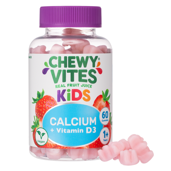 Thực phẩm bổ sung CHEWY VITES KIDS CALCIUM + VITAMIN D3