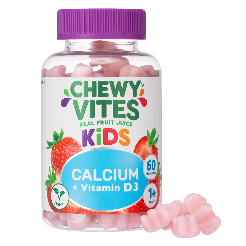 Thực phẩm bổ sung CHEWY VITES KIDS CALCIUM + VITAMIN D3