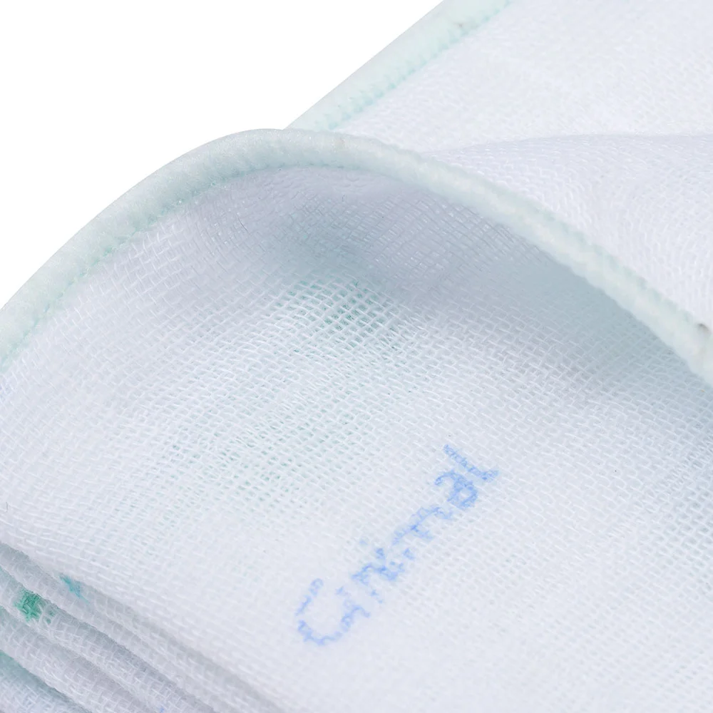 Khăn gạc in hình 4 lớp Cotton Animo T2304_NBA003 (25x28cm,5 cái) (giao màu ngẫu nhiên)