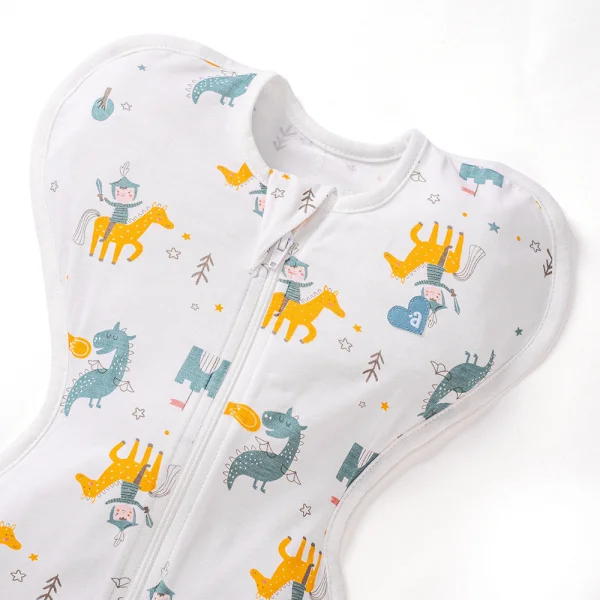 Nhộng chũn sợi tre kháng khuẩn Animo VD423034 (NB,Xanh)