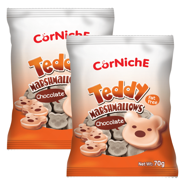 Combo 2 Kẹo Choccolate Teddy Marshmallows 70g