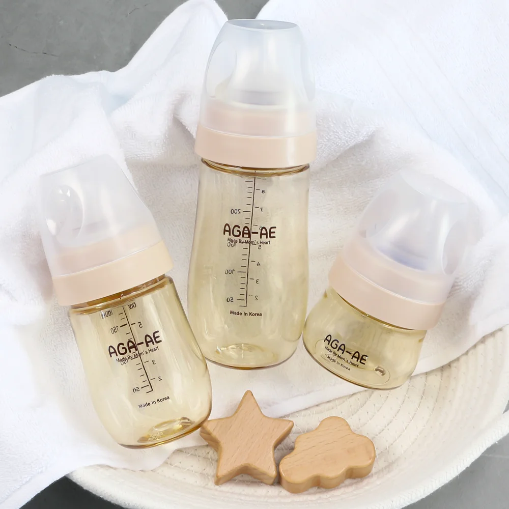 Combo 2 Bình sữa PPSU Aga-ae (Be) 60ml