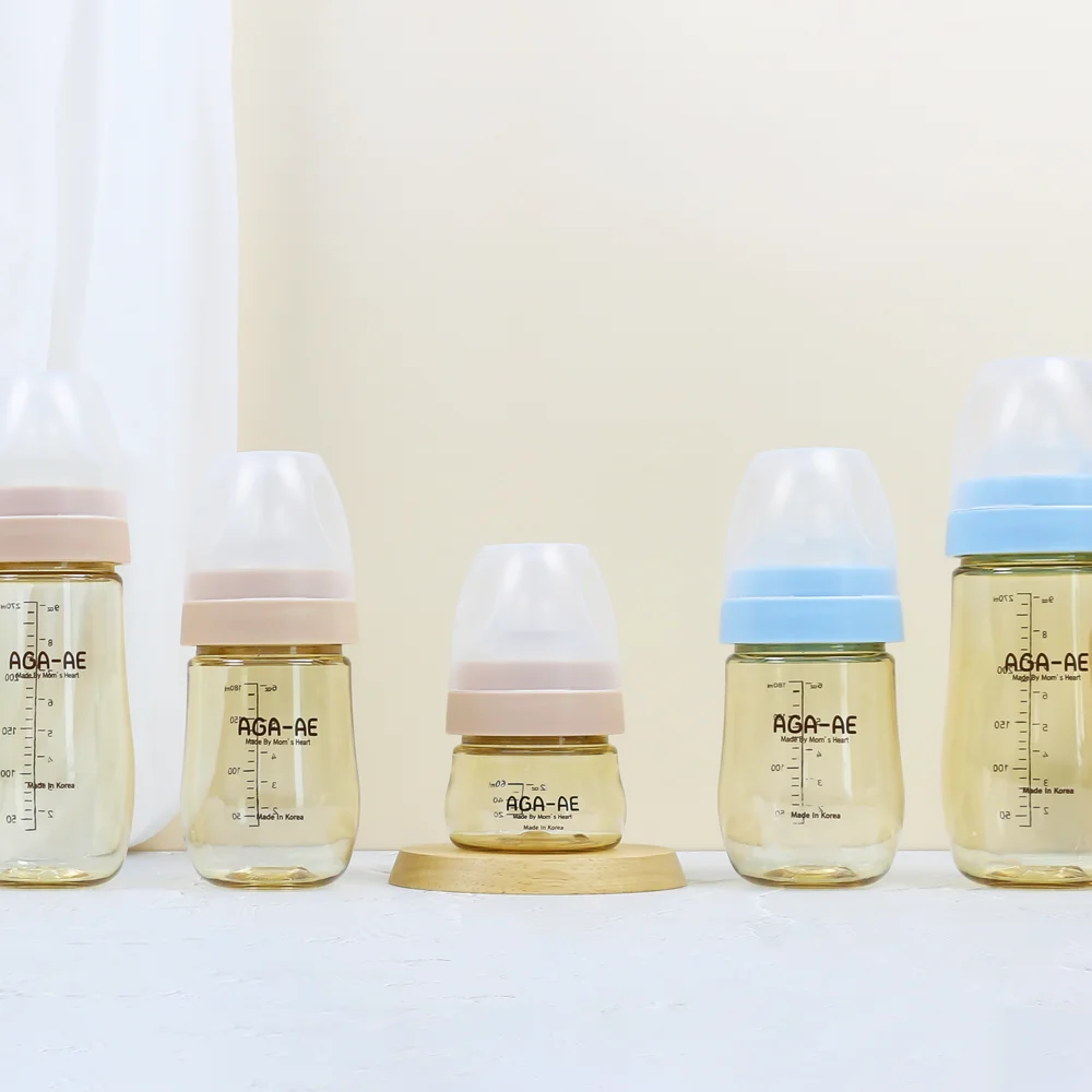 Combo 2 Bình sữa PPSU Aga-ae (Be) 60ml