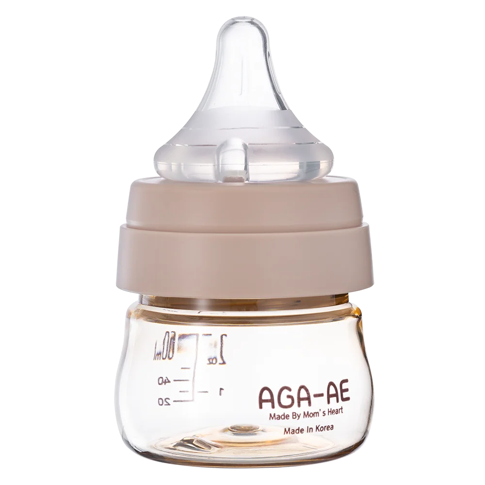 Combo 2 Bình sữa PPSU Aga-ae (Be) 60ml