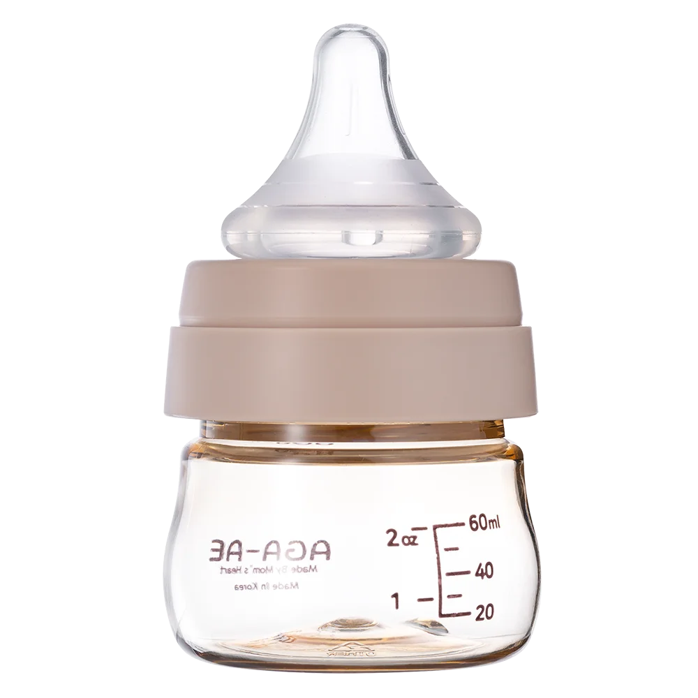 Combo 2 Bình sữa PPSU Aga-ae (Be) 60ml