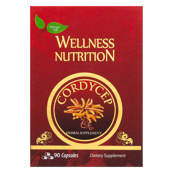 Viên đông trùng hạ thảo Wellness Nutrition Nature Gift (hộp 90 viên)