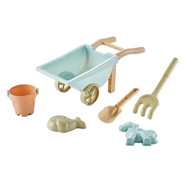 Đồ chơi đi biển xe chở cát kèm dụng cụ 6 pcs JS060299 C2305
