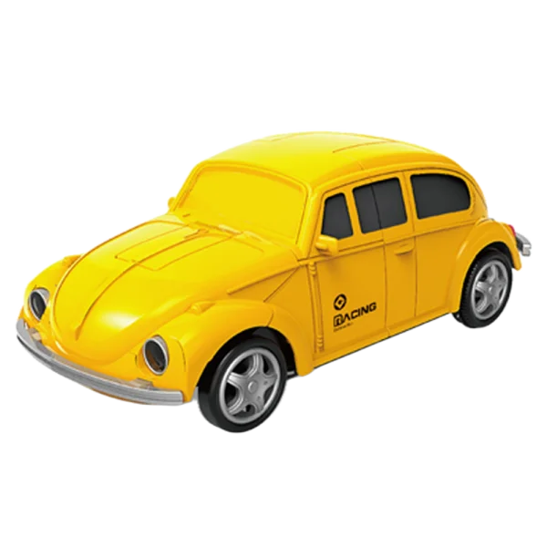 Đồ chơi siêu xe biến hình robot có nhạc đèn YN382675 (Vàng)