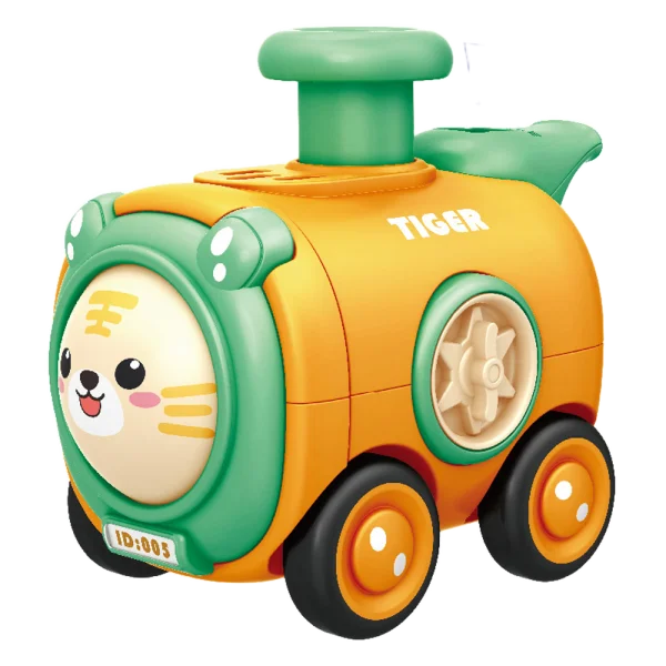 Đồ chơi tàu hỏa chạy trớn có còi thổi và thay đổi khuôn mặt YN509118