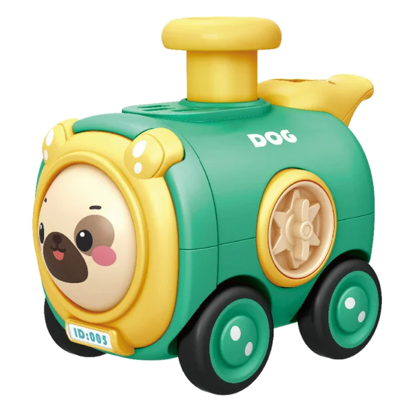 Đồ chơi tàu hỏa chạy trớn có còi thổi và thay đổi khuôn mặt YN509118