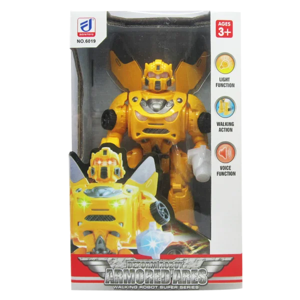 Đồ chơi robot biết nhảy có nhạc đèn YN509265 (Vàng)