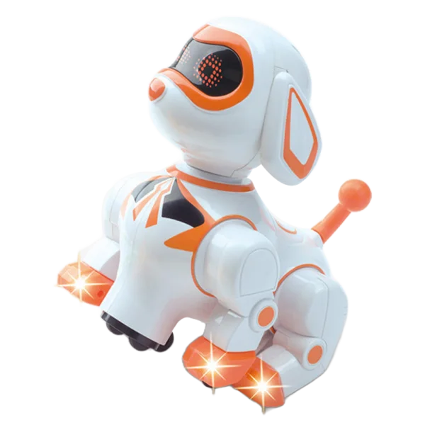 Đồ chơi chú chó biết nhảy có nhạc đèn YN188337 (Cam)