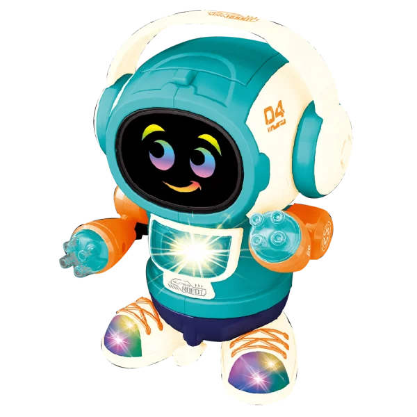 Đồ chơi robot biết nhảy có nhạc đèn ngộ nghĩnh YN509147 (Xanh)