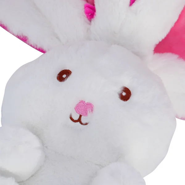 Thú bông bé thỏ trái dâu kèm dây xách Animo C62023