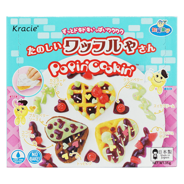 Kẹo sáng tạo bánh Kếp - Popin cookin Tanoshii Waffle New