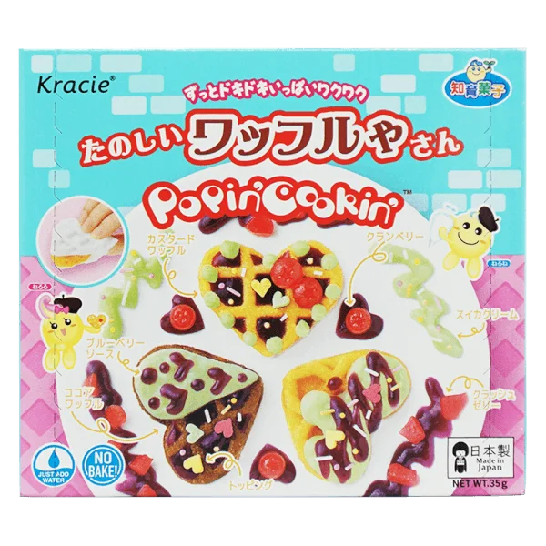 Kẹo sáng tạo bánh Kếp - Popin cookin Tanoshii Waffle New