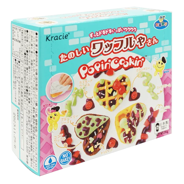Kẹo sáng tạo bánh Kếp - Popin cookin Tanoshii Waffle New