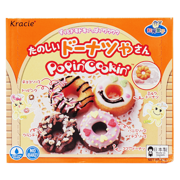 Kẹo sáng tạo bánh Donuts - Popin cookin Tanoshii Donuts New