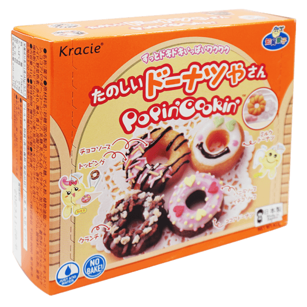 Kẹo sáng tạo bánh Donuts - Popin cookin Tanoshii Donuts New