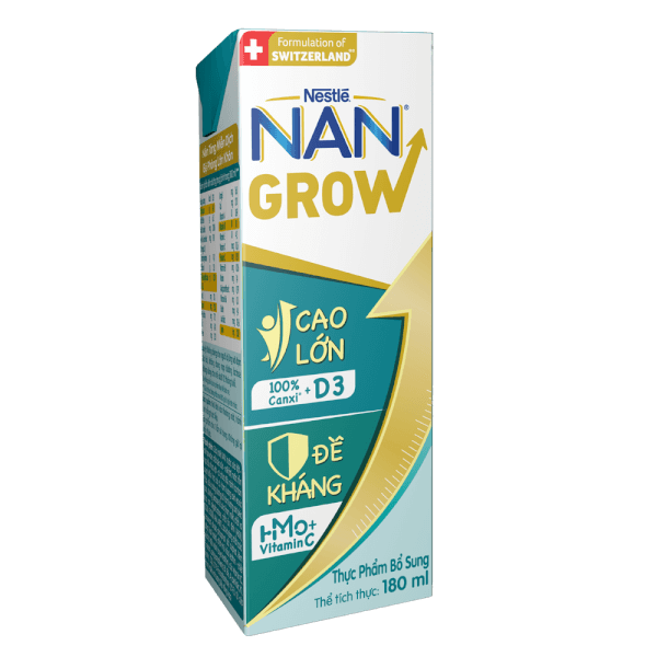 Thùng thực phẩm bổ sung Nestlé NANGROW 6 (4x180ml)