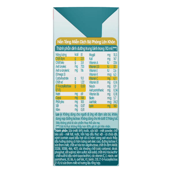 Thực phẩm bổ sung Nestlé NANGROW 9 (4x110ml)