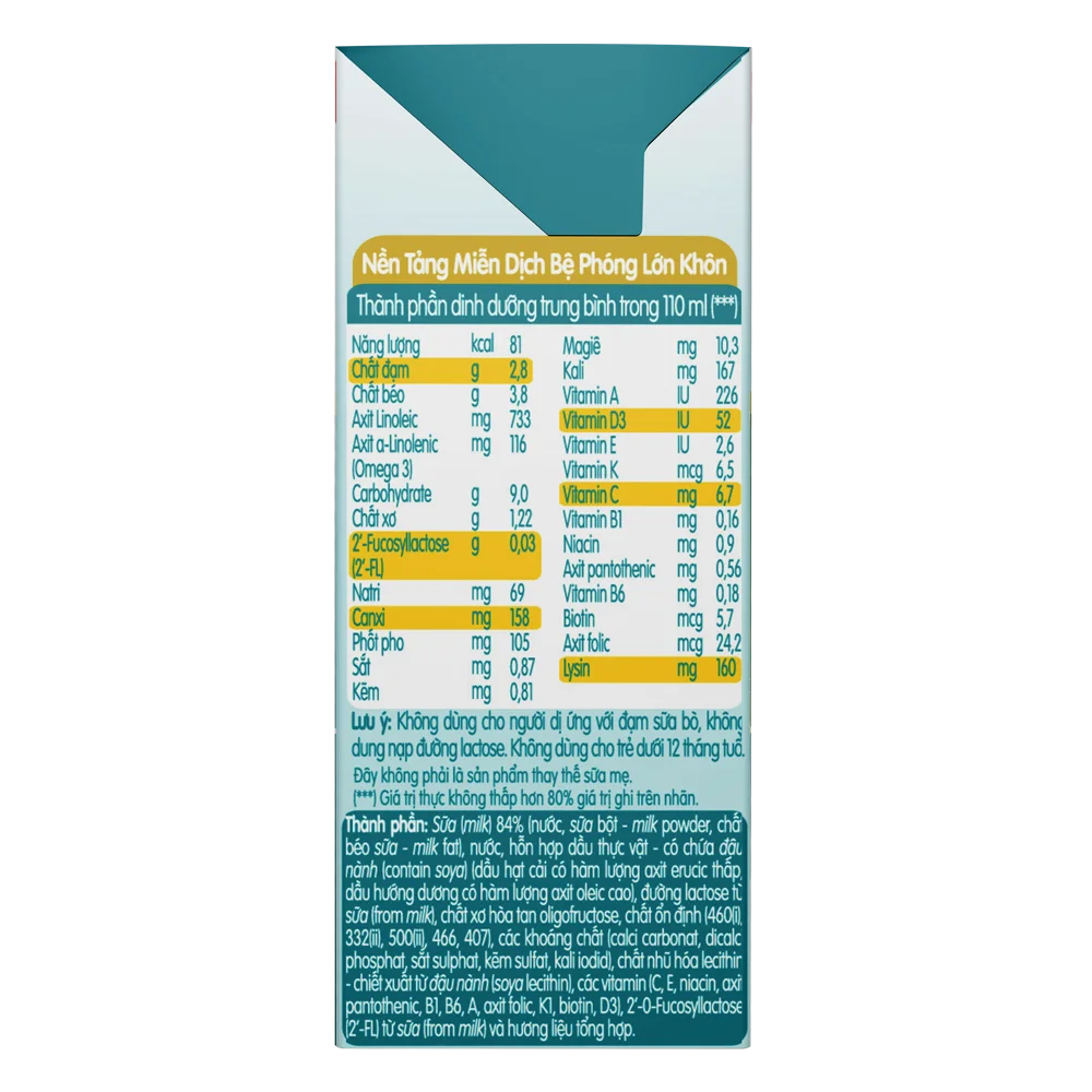 Combo 3 lốc thực phẩm bổ sung Nestlé NANGROW 9 (4x110ml)