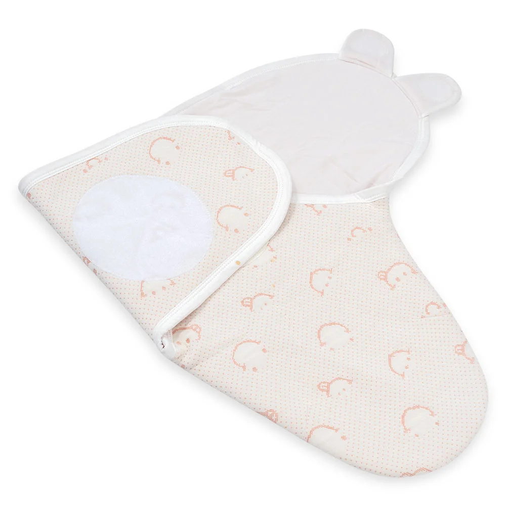 Túi quấn Họa tiết Gấu nâu Animo VD423037 (NB,Trắng)