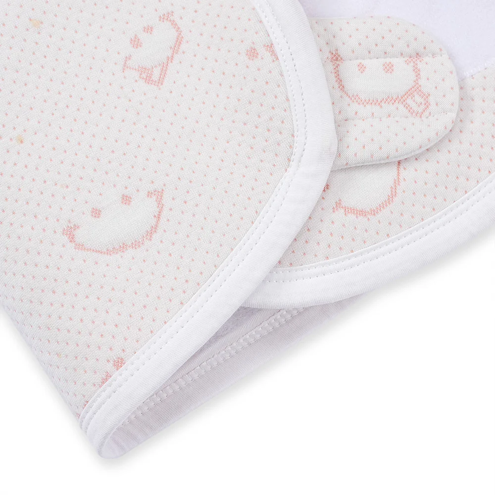 Túi quấn Họa tiết Gấu nâu Animo VD423037 (NB,Trắng)