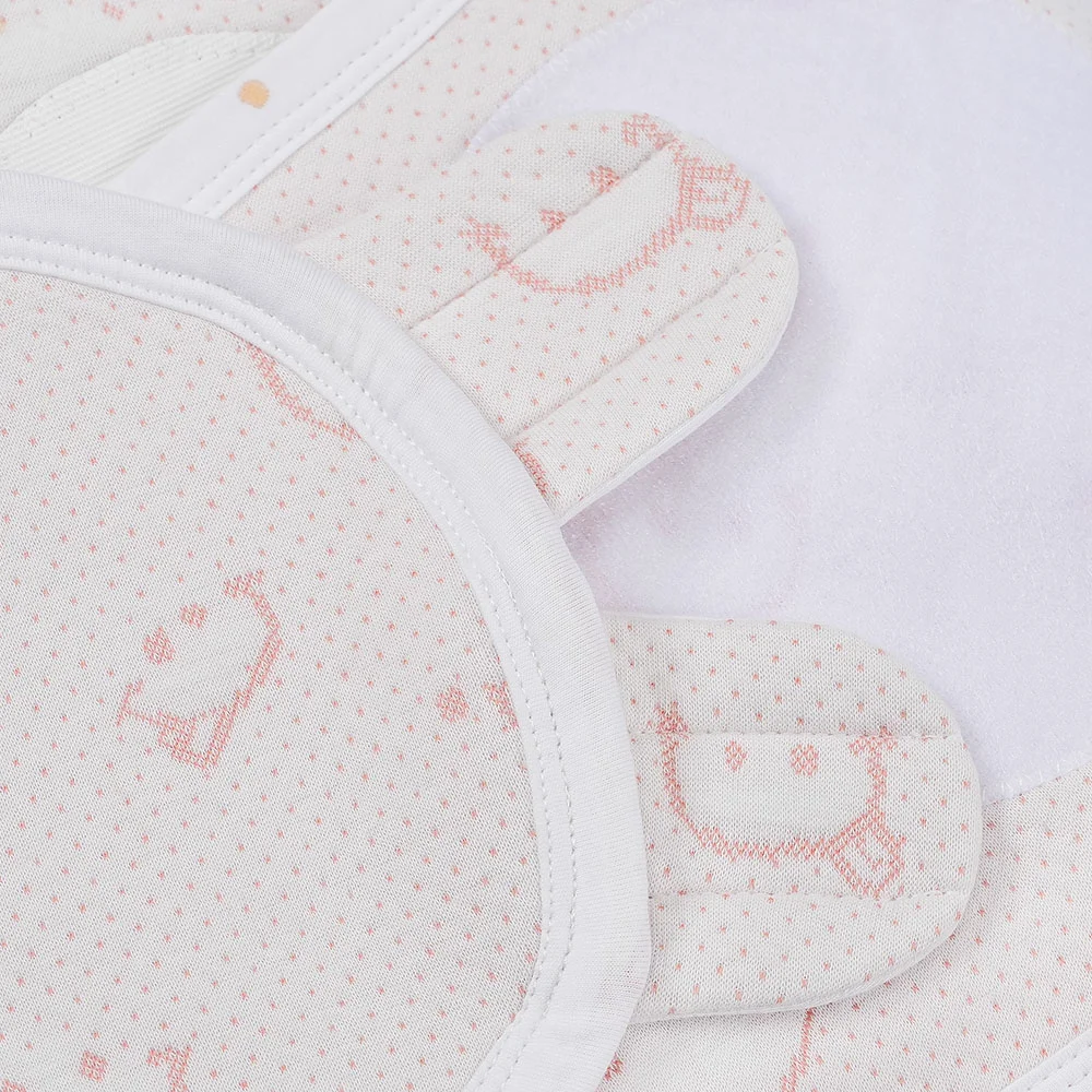 Túi quấn Họa tiết Gấu nâu Animo VD423037 (NB,Trắng)