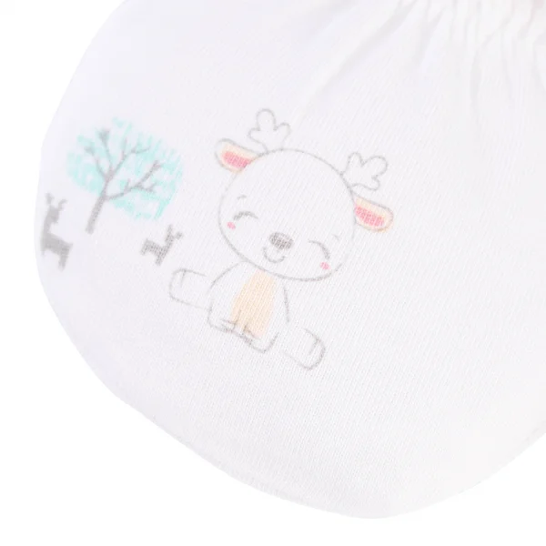 Cặp bao tay sơ sinh thun Animo BA1022072 (NB,Vàng)