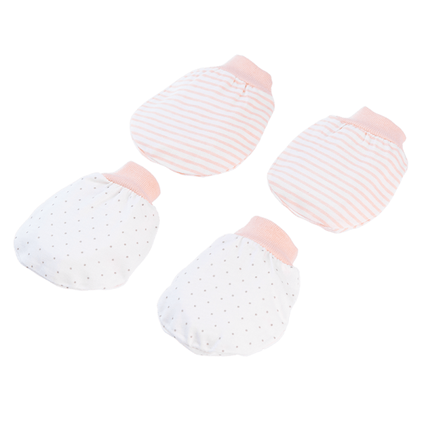 Cặp bao tay sơ sinh bo Animo BA1022069 (NB,Cam)