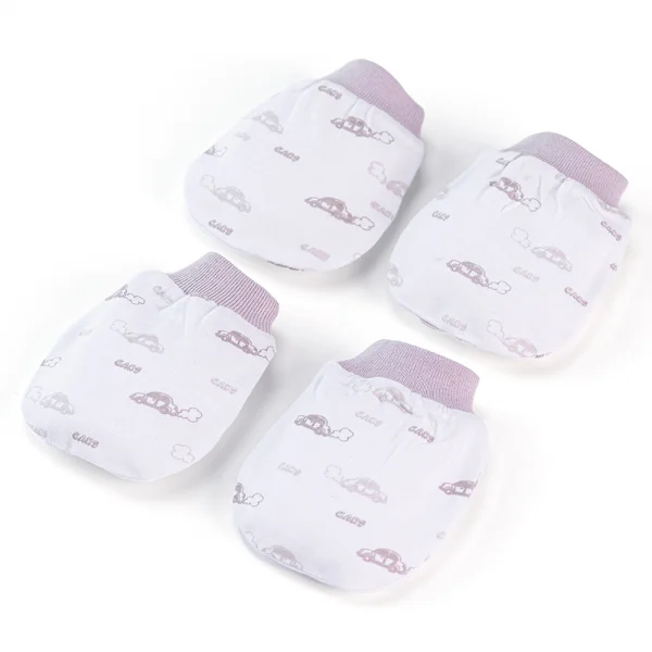 Cặp bao tay sơ sinh bo Animo HN522052 (NB,Xám)