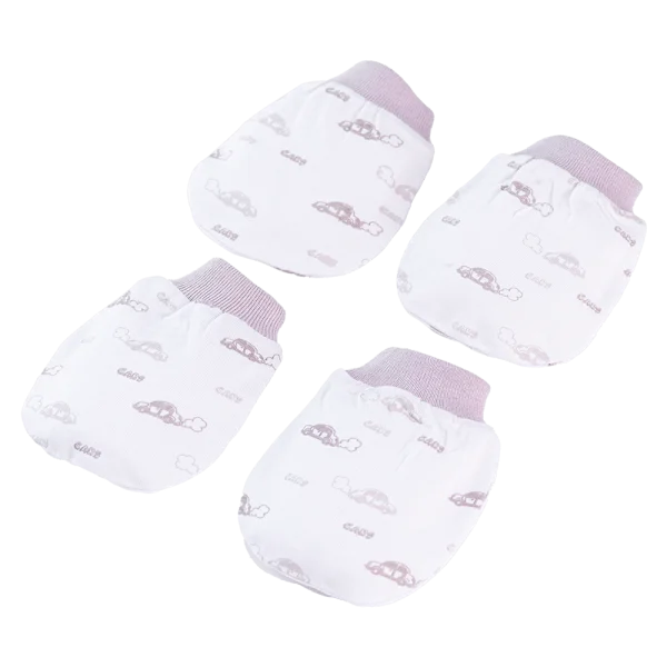 Cặp bao tay sơ sinh bo Animo HN522052 (NB,Xám)