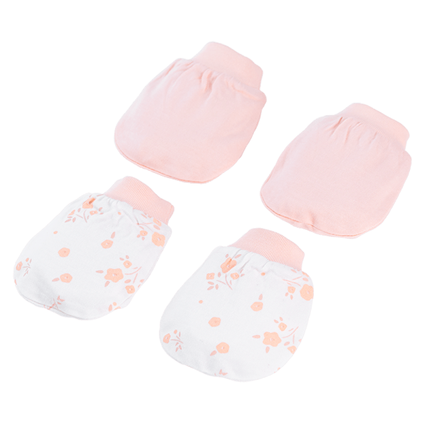 Cặp bao tay sơ sinh bo Animo HN522052 (NB,Hồng)