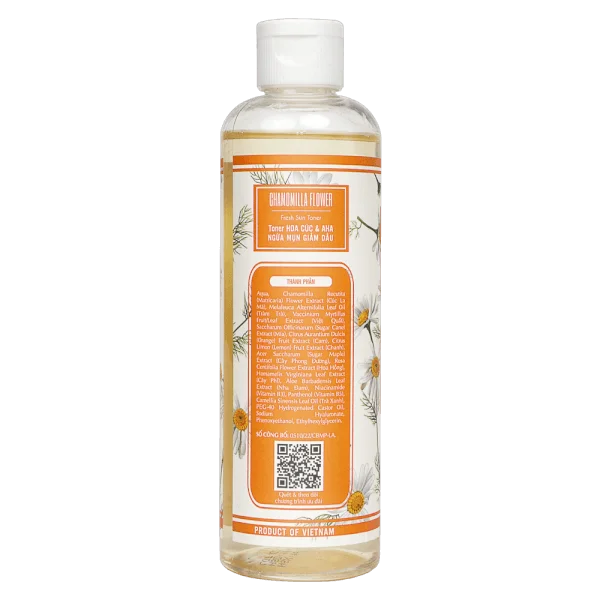 Toner Hoa Cúc & AHA Ngừa mụn giảm dầu MILAGANICS 250ml